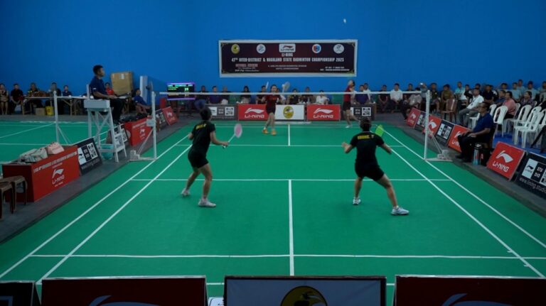 Read more about the article Thrilling Finishes Mark LI-NING 47th Nagaland State Badminton Championship 2025
